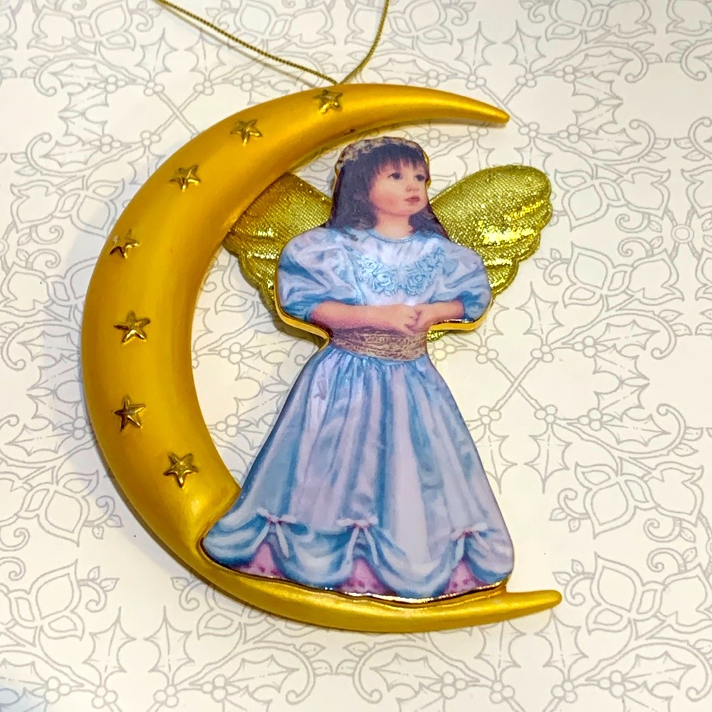 Angel Moonbeam Bradford Exchange ornament #8